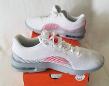 Nike Air Max Advantage 2 Blanco/Rojo Orbit-Gris Lobo - 9