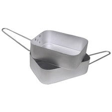Holländisches Utensilios Aluminio Camping Vajilla 2-teilig Ejército Cocina Para