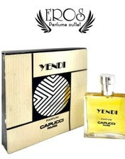 Perfume YENDI de CAPUCCI 15 ml Splash Hecho en Francia Vintage 1982 ❤️ Caja abierta