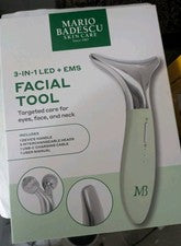 LED 3 EN 1 + EMS Mario Badescu, herramienta facial para el cuidado de la piel, tecnología microcorriente