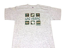 ¡Raro! Camiseta De Colección Años 2000 Las Vegas Nevada Poker Aces Ruleta 777 ¡Nueva! GRANDE