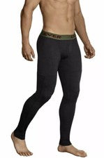 Pantalón Largo Clever Gordiano Estilo Negro # 0314 Compresión Para Hombre Nuevo Con Etiquetas