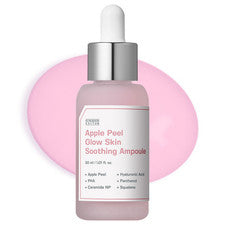 Ampolla de ácido hialurónico reafirmante de poros de manzana rosa editor de ingredientes, 1,01 oz