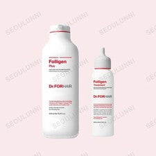 Dr.FORHAIR Folligen Plus Mejor Champú y Acondicionador Coreano Cuidado de la Pérdida del Cabello