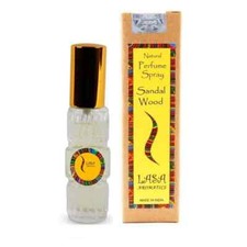 LASA Aromatics Sandalia Madera Perfume Natural Spray Fragancia Larga Duración 30 ML