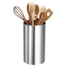 Soporte para Utensilios de Cocina, Soporte para Utensilios de Acero Inoxidable 3.1x5.5", Plateado