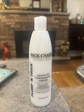 Crema espesante Nick Chavez Plump N Thick Leave In 12 oz - Botella COMPLETA