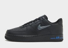 Nike Air Force 1 Low Essential Jewel ® (Hombres Reino Unido Talla 11 EUR 46) Negro/Gris