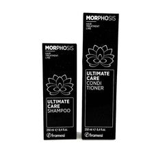 Champú y acondicionador Framesi Morphosis línea de tratamiento capilar Ultimate Care 8,4 oz
