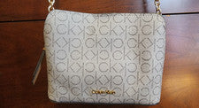 Bolsos de mujer Calvin Klein Hailey Signature triple compartimento cadena bandolera