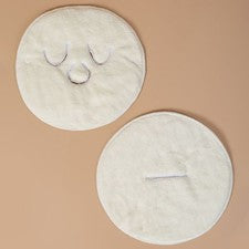 Toalla facial reutilizable máscara spa vaporera facial toalla cosmetología herramientas para el cuidado de la piel