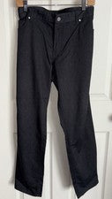 Pantalón Michael Kors Hombre Parker Calce Ajustado Elástico Chino 5 Bolsillos Gris 36x30 NUEVO $79