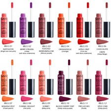 1 brillo de mantequilla intenso NYX - IBLG "Elige tu 1 color" *Cosméticos Joy's*