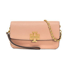 Cartera de mujer TORY BURCH Britten cadena con muñeca ligera Meadowsweet 141012
