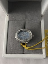 Reloj Invicta Mini Angel Mujer Anillo Ajustable - 24mm, Plateado AzulEsfera (49596)