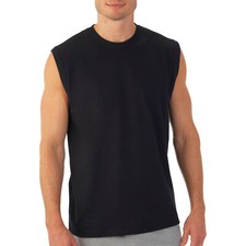 Paquete de 3 camisetas sin mangas musculosas de algodón para hombre camisetas sin mangas lisas en blanco gimnasio verano
