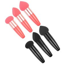 Herramienta de maquillaje de belleza 6 piezas bolígrafos de viaje esponja esponjas pequeñas para ojos