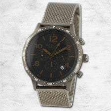 Regent Herren Armbanduhr Analog Metallarmband hellbraun UR1151548