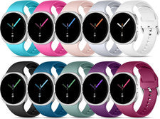 Pack de 10 correas de reloj de silicona para reloj Samsung Galaxy 9 8 40 mm 44 mm 8 clásico