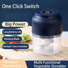 Cortador de Ajo Portátil Trituradora de Ajo Eléctrica Cocina Inserto 6