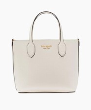 Bolso Bandolera Kate Spade Mediano Bleecker Mujer Cuero Saffiano Crema NUEVO