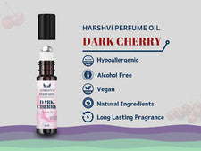 Aceite de Perfume Concentrado Cereza Oscura / Attar, Fragancia Unisex Larga Duración Ittr