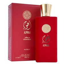 Nusuk Ajwaa Rojo Concentrado Eau De Perfume Aroma Larga Duración 100 ml