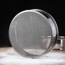 Colador de harina 1 pieza acero inoxidable malla fina colador de aceite 4 tamaños accesorios duradero