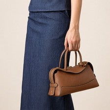 Nuevo bolso de mano elegante de gran capacidad bandolera con asa superior para mujer