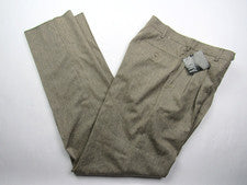Nuevo NUEVO CON ETIQUETAS DKNY Para hombres Pantalones Elásticos de Lana 33 x 38 Vestido Plisado ¡Bonito!