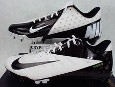 Nuevo Para Hombres 14.5 NIKE Vapor Elite Hyperfuse Botines Zapatos $105 500068-100 Negro Blanco