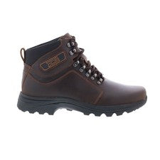 Botas de vestir informales Rockport Elkhart V74463 para hombre de cuero marrón con cordones 8,5
