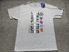 NUEVA Camisa Gris Final Four NCAA Hombre Baloncesto Grande HOUSTON 2016 Campeón