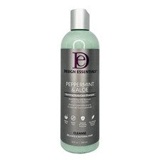 Champú calmante para el cuidado del cuero cabelludo de menta y aloe DESIGN (12 oz)