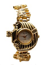 INFINITY: RELOJ DE CUARZO ANALÓGICO CON BANDA METÁLICA NOAH ARK RELIGIOSOS PARA MUJER