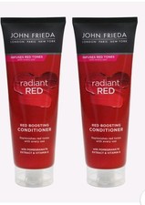 Paquete Doble Acondicionador John Frieda Rojo Radiante 250 ml X Paquete de 2