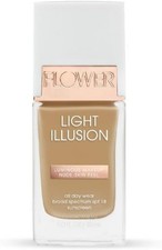 Base de maquillaje Flower Beauty Light Illusion bronceado clásico M3 FPS 18