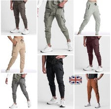Chándal cargo para hombre Pantalones para correr Pantalones para correr Estilo informal Pantalones de chándal Pantalones