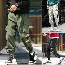 Hombres Ropa Deportiva Táctica Moda Pantalones Carga Pantalones Pantalones Pantalones Pantalones Largos