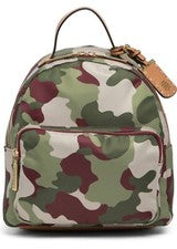 Tommy Hilfiger Mujer’s Julia Moda Domo Mochila | Verde Camuflaje | Nuevo con Etiquetas | $128