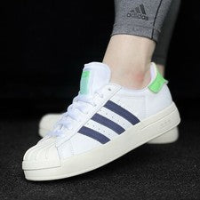 Adidas Original Superstar Ayoon Mujer’s Zapatilla Zapato Blanco Entrenador Calzado #587