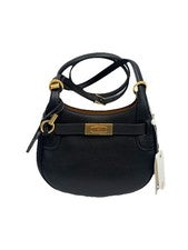 Bolso pequeño para mujer Tory Burch Lee Radziwill color cuero negro