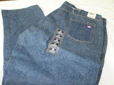 👖 USA Works Vaqueros Pesados Hombre 44 x 30 Estilo 3000R Nuevo Antiguo Stock Vintage