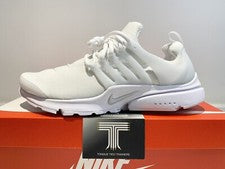 Nike Air Presto ~ CT3550 100 ~ Blanco ~ Reino Unido Talla 13 ~ Euro 48.5