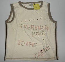 Camiseta para mujer Tiagu Top de moda cuello redondo beige talla M - NUEVA PRECIO DE VENTA SUGERIDO POR EL FABRICANTE 80
