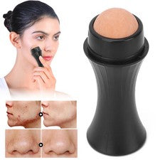 Rodillo facial volcánico absorbente de aceite masaje facial para el cuidado de la piel mini reutilizable Ro SG5
