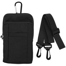 Bolso bandolera de nailon para teléfono de 3 piezas para hombres y mujeres Bolso de nailon para teléfono