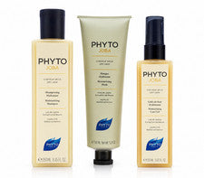 Juego de hidratación para cabello seco PHYTO JOBA (champú/mascarilla/sin enjuague) 8,45/5,29/5,07 fl oz.