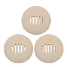 Estuche de esponja de belleza de silicona de 3 piezas contenedor de maquillaje polvo soplo solución de almacenamiento