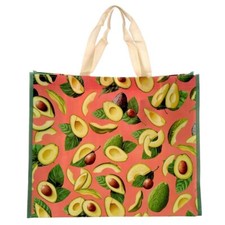Bolso de Mano Grande Reutilizable para Damas Compras Comestibles Almacenamiento de Alimentos Diseño Aguacate Nuevo